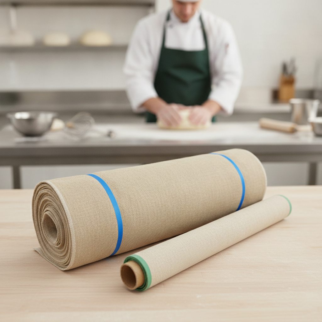 Linen Heavy Duty Rolling Cloth 1700x600mm for Professional Baking