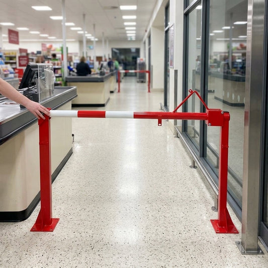 Manual arm barrier up to 8.0m – traffic access control