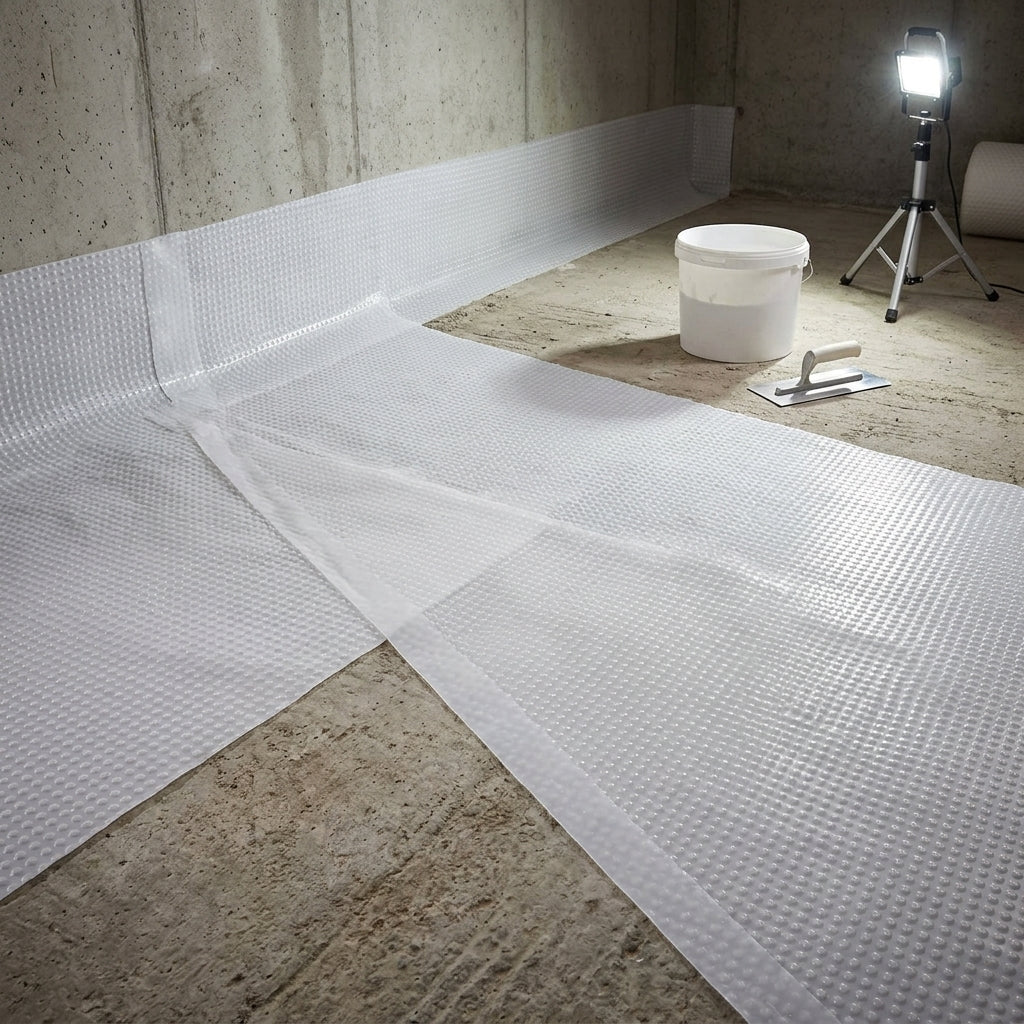 3mm Waterproof Floor Membrane - 40m² Coverage