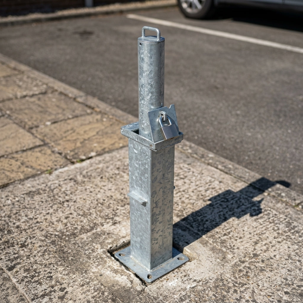 745mm Telescopic Bollard FB Retractable Post Vehicle Access (view 2)