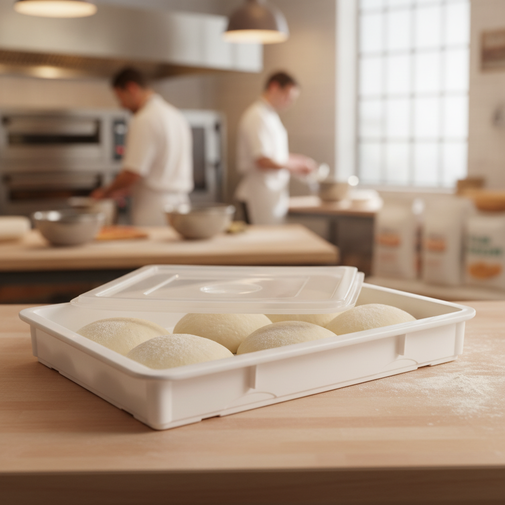 Polypropylene Dough Proofing Box 85H x 455W x 650D for Bakeries