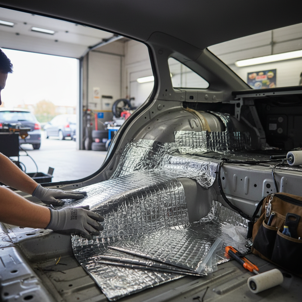 Premium 4mm Damping Mat - 23 Sheet Pack for Noise and Vibration Reduction in Vehicles