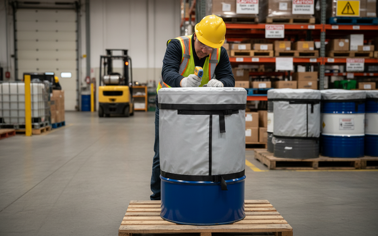 Insulation Drum Lids - HTSD-LID || For Use With Heater HTSD/E