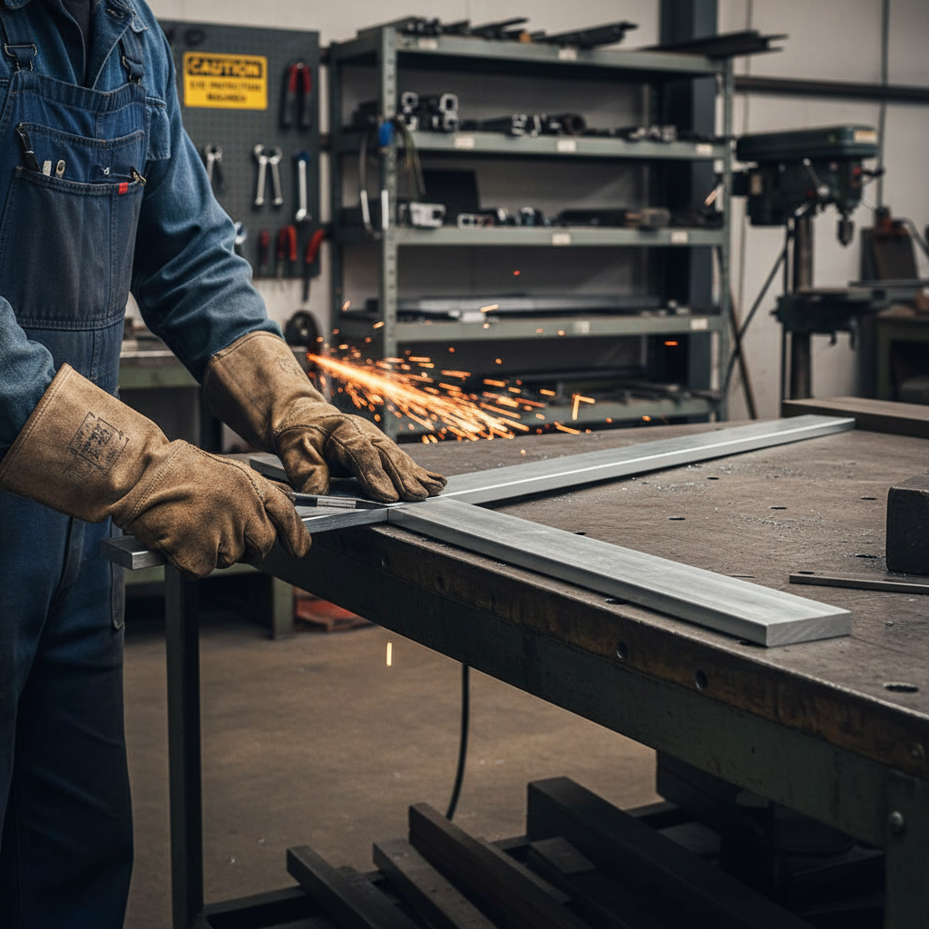 Premium 101.6mm x 6.3mm Plain Finish Aluminium Flat Bar - High-Performance Structural Grade 6082 T6 with Enhanced Strength and Corrosion Resistance