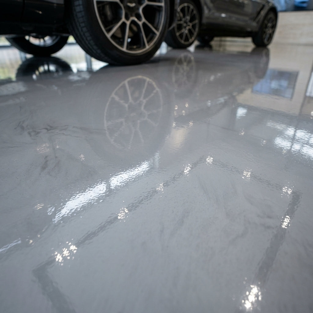 Epoxy resin floor paint – multiple colours & sizes (view 2)