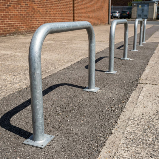 48mm Galvanised Steel Hoop Barrier, 500–2000mm wide
