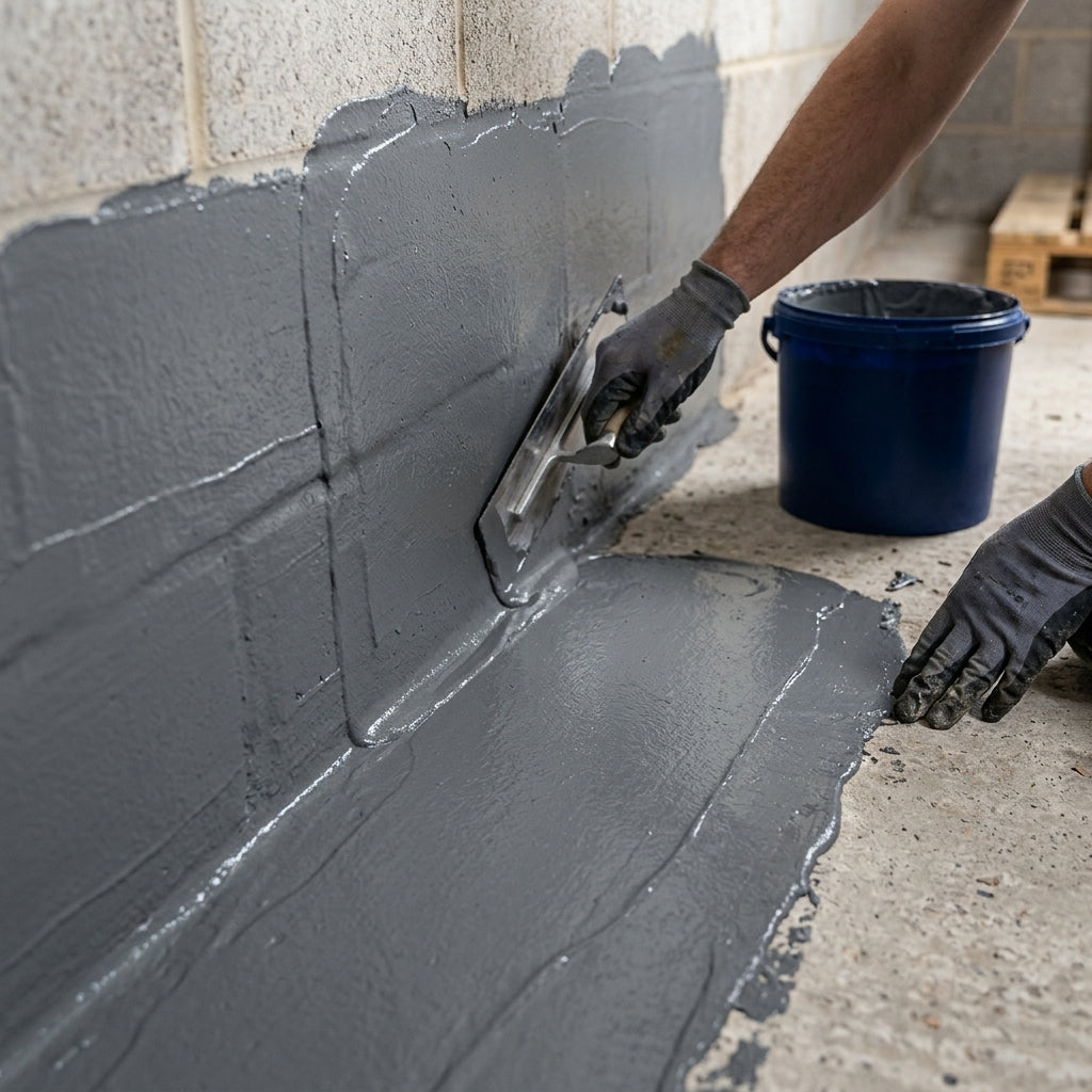 2.5kg Waterproof Tanking Paint - Heavy-Duty Polyurethane