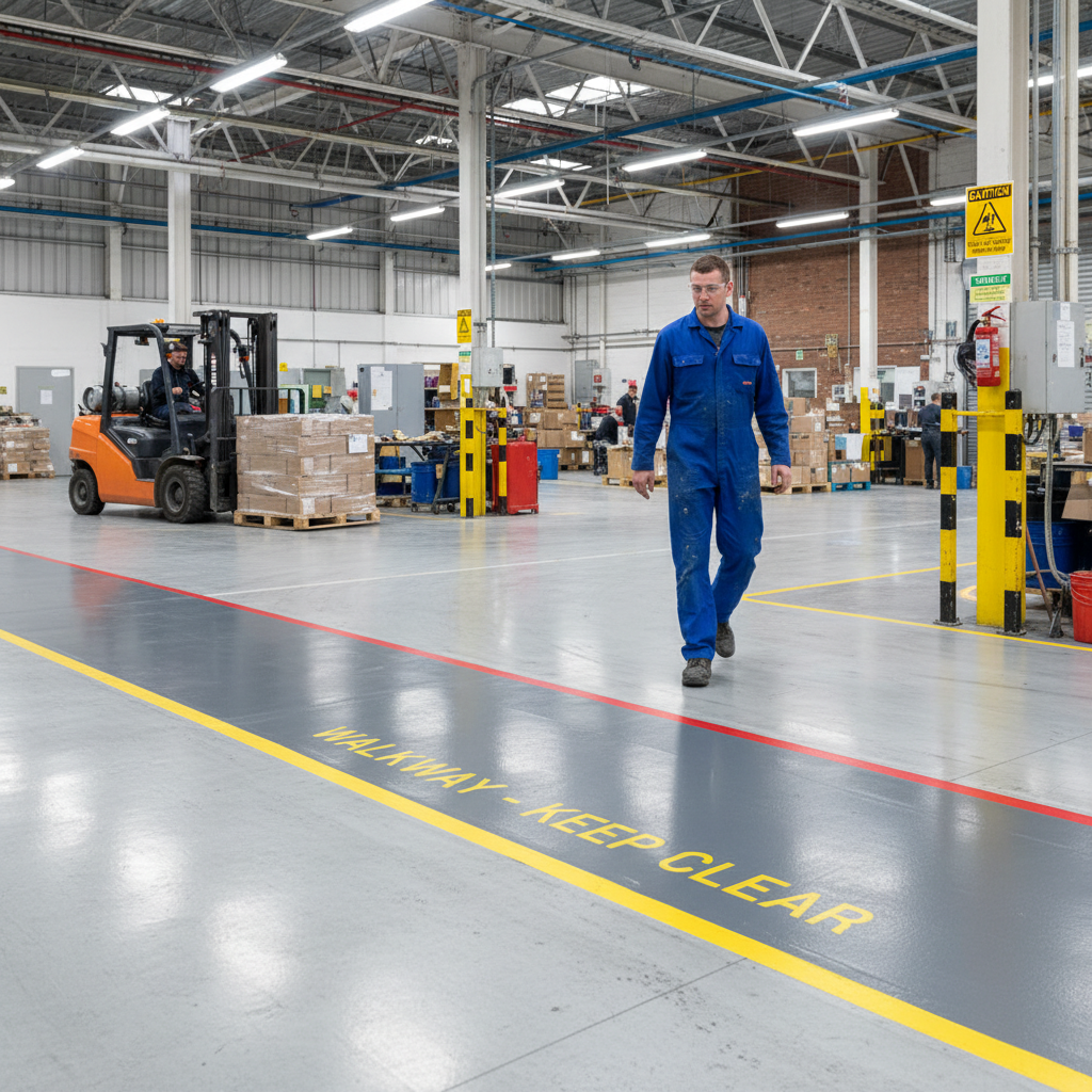 Premium Universal PU Enamel Factory Floor Paint - Durable, Chemical Resistant, and UV Protected for Concrete and Metal Surfaces