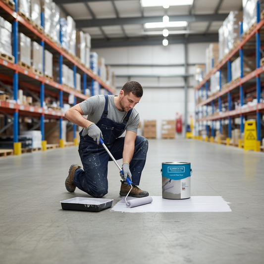 Premium Concrete Floor Paint - Universal PU Enamel for Durable Protection and Easy Application