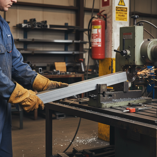 63.5mm (2 1/2") Aluminium Square Bar