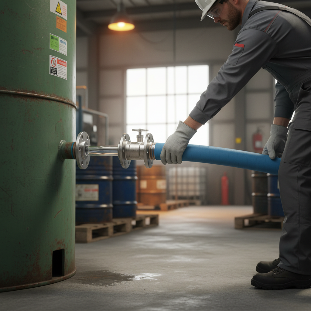 Premium High-Performance Chemical Hose with Ultra High Molecular Weight Polyethylene Liner for Safe Fluid Transfer