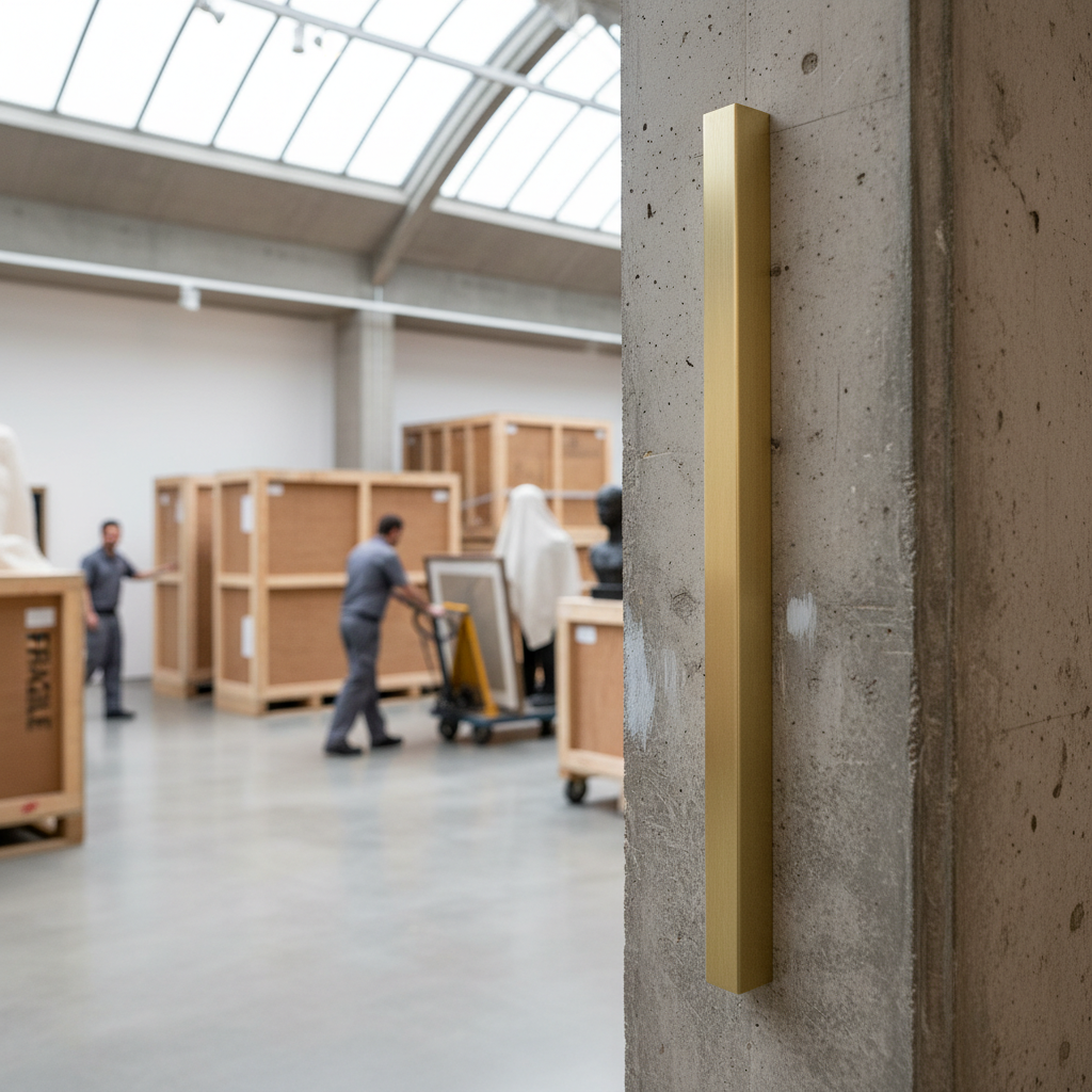 Premium Brushed Polished Brass Angle 50.8mm x 25.4mm x 3.2mm for Decorative Applications