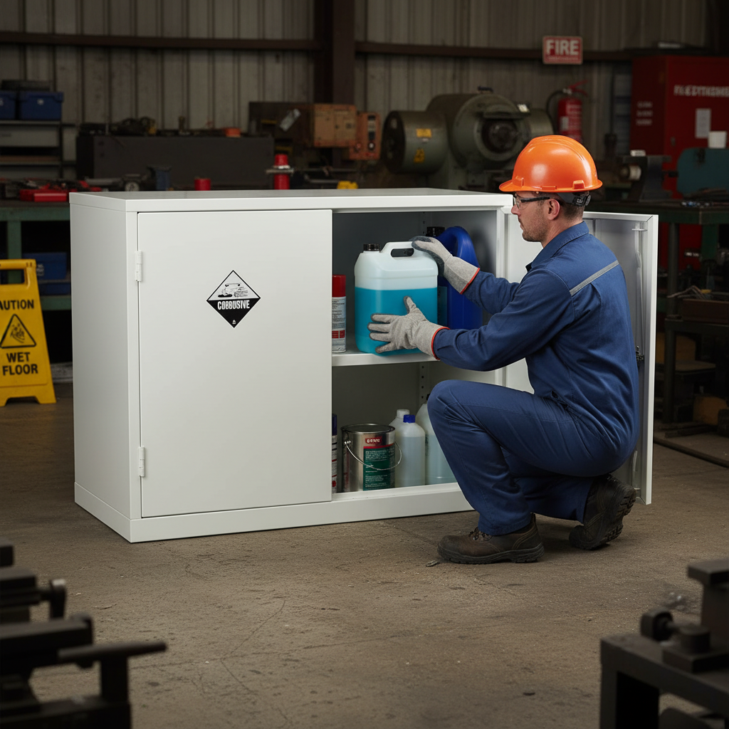 Acid & Alkali Cabinet - AAC28/36 ||L915mm x W457mm x H711mm