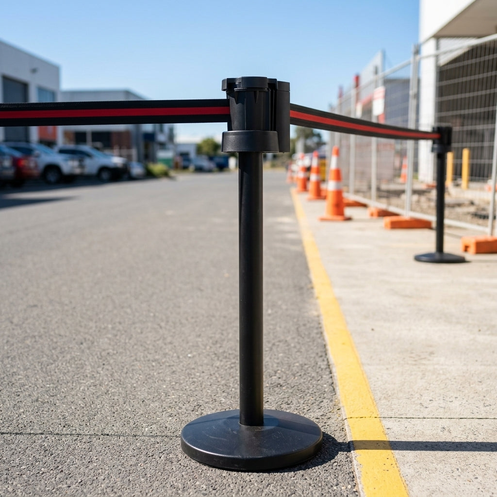 Wall-mounted belt cartridge, 130mm height, 3m or 4m length