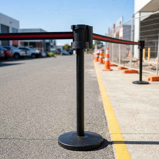 Wall-mounted belt cartridge, 130mm height, 3m or 4m length