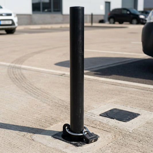 900mm Removable Parking Post with High Security Padlock