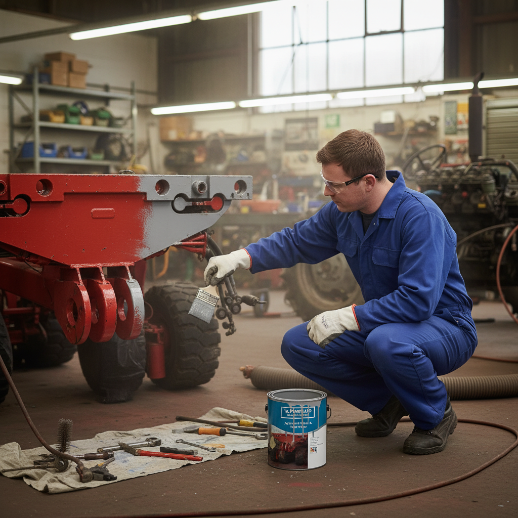High-Performance Agricultural Primer for Tractors and Trailers - Anti-Corrosive Zinc Phosphate Base Coat for Exceptional Rust Protection