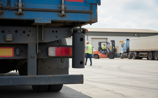 Premium Rubber HGV Bumper for Commercial Vehicles - 200 x 78 x 78 mm, 0.89 kg, Impact-Resistant Protection