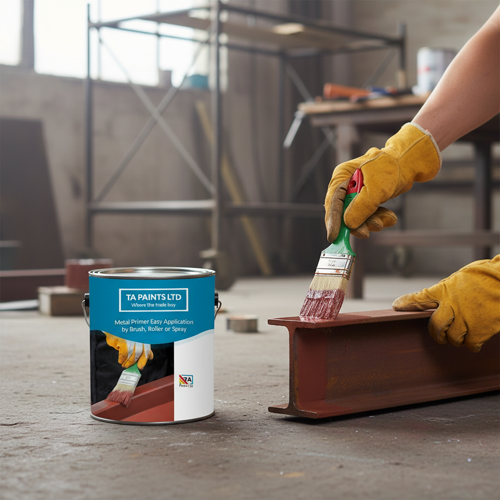 Premium Anti-Corrosive Zinc Phosphate Primer - Fast-Drying, Weather-Resistant for Steel and Metal Surfaces