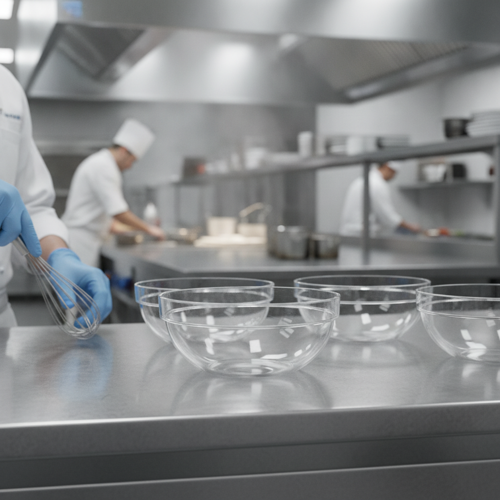 Polycarbonate Chef Bowl 2L for Catering Environments