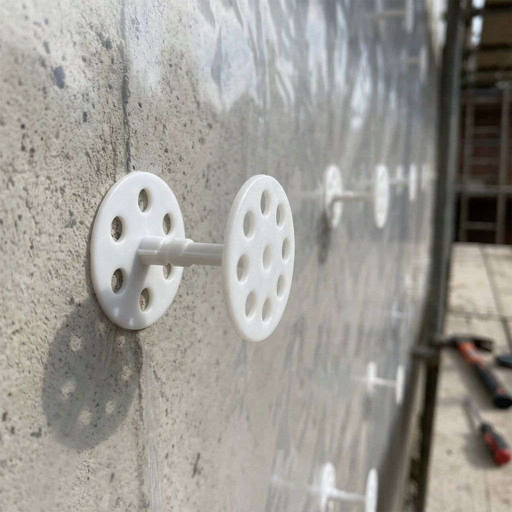 60mm Plaster Plugs for Membrane Fixing