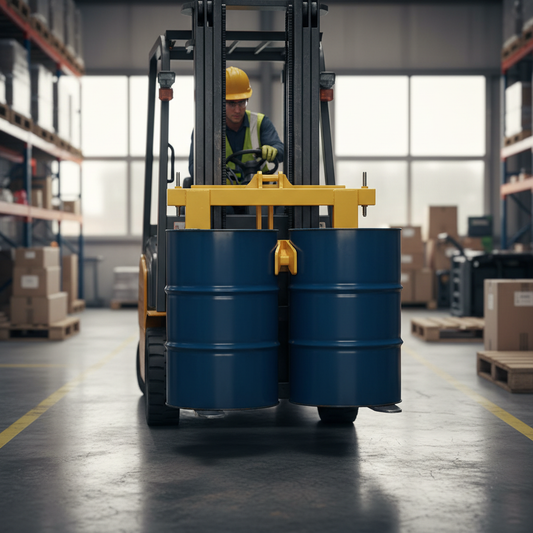 Forklift Drum Clamp - DCD2 ||For 2 drums