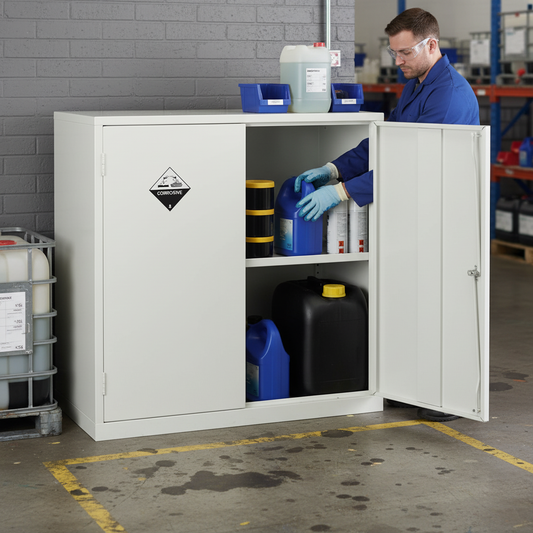 Acid & Alkali Cabinet - AAC36/36 ||L915mm x W457mm x H915mm