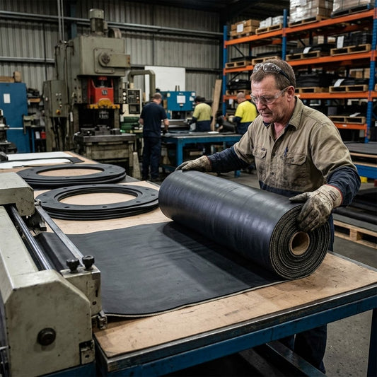 Natural SBR Rubber Insertion Sheet 1.4m Wide for General Purpose Use