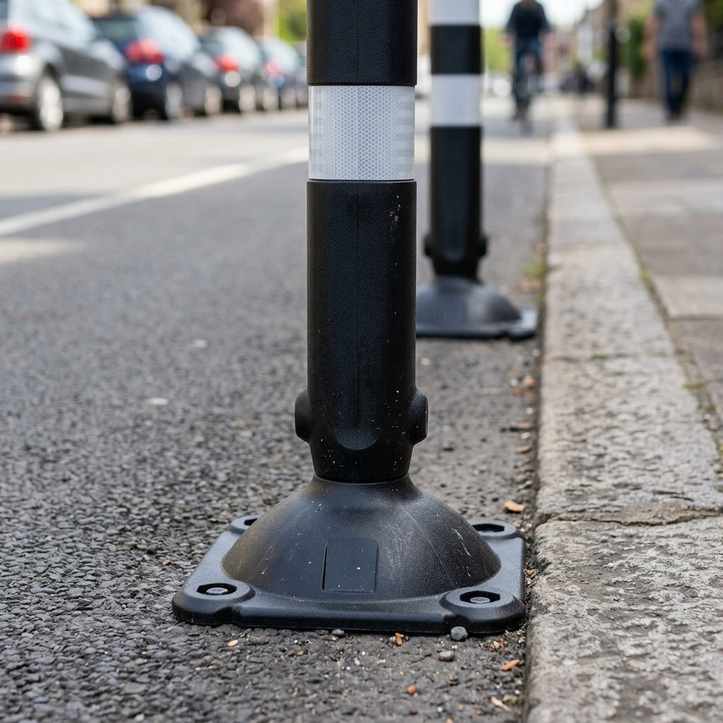 Cycle Lane Separator Bollard – 800/1000/1030mm MDPE (view 2)
