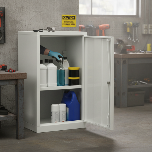 Acid & Alkali Cabinet - AAC30/18 ||L457mm x W457mm x H762mm
