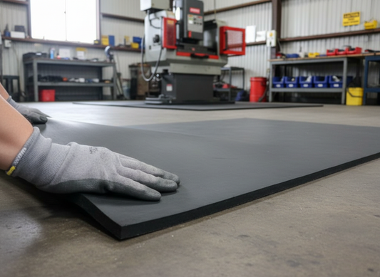 Premium Heavy Duty Rubber Sheet 610 x 914 x 6mm - Durable, Versatile Material for Gaskets and Mudflaps