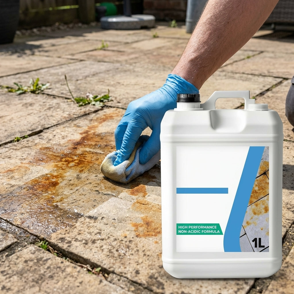 1 Litre Rust Stain Remover - Non-Acidic Formula