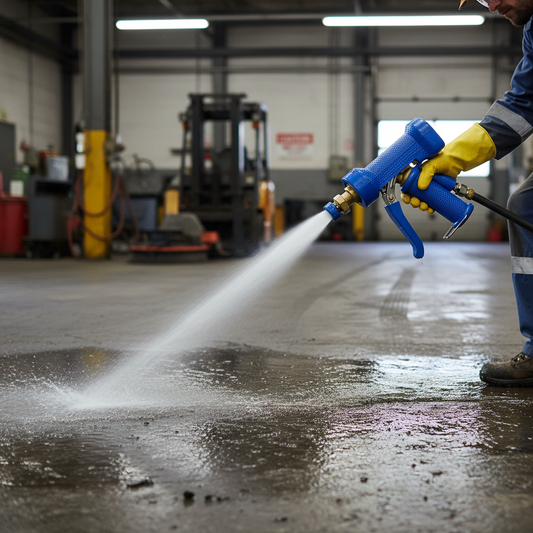 Premium Heavy Duty Wash Down Water Gun with Brass Body and Adjustable Water Jet for Industrial Applications