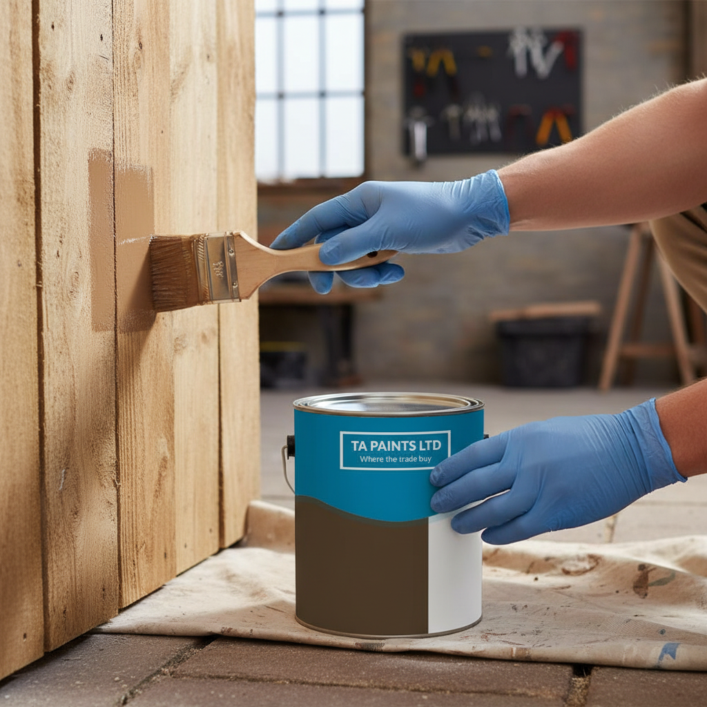 Premium Universal PU Enamel Terra Brown Paint for Indoor and Outdoor Use - Quick-Drying, Durable Finish Available in Multiple Sizes