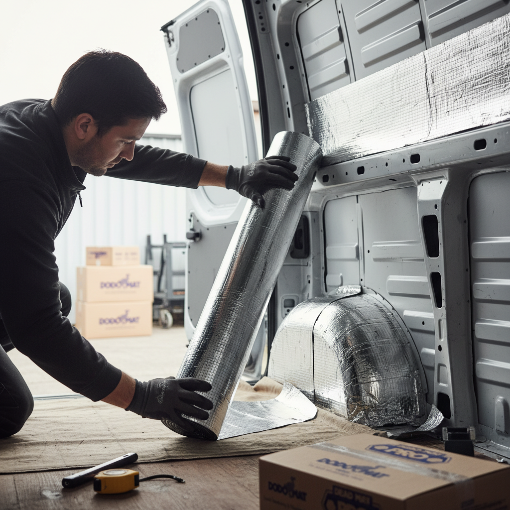 Premium Medium Van Sound Deadening and Insulation Kit with 10mm Liner and 2mm Deadening for Enhanced Comfort and Performance