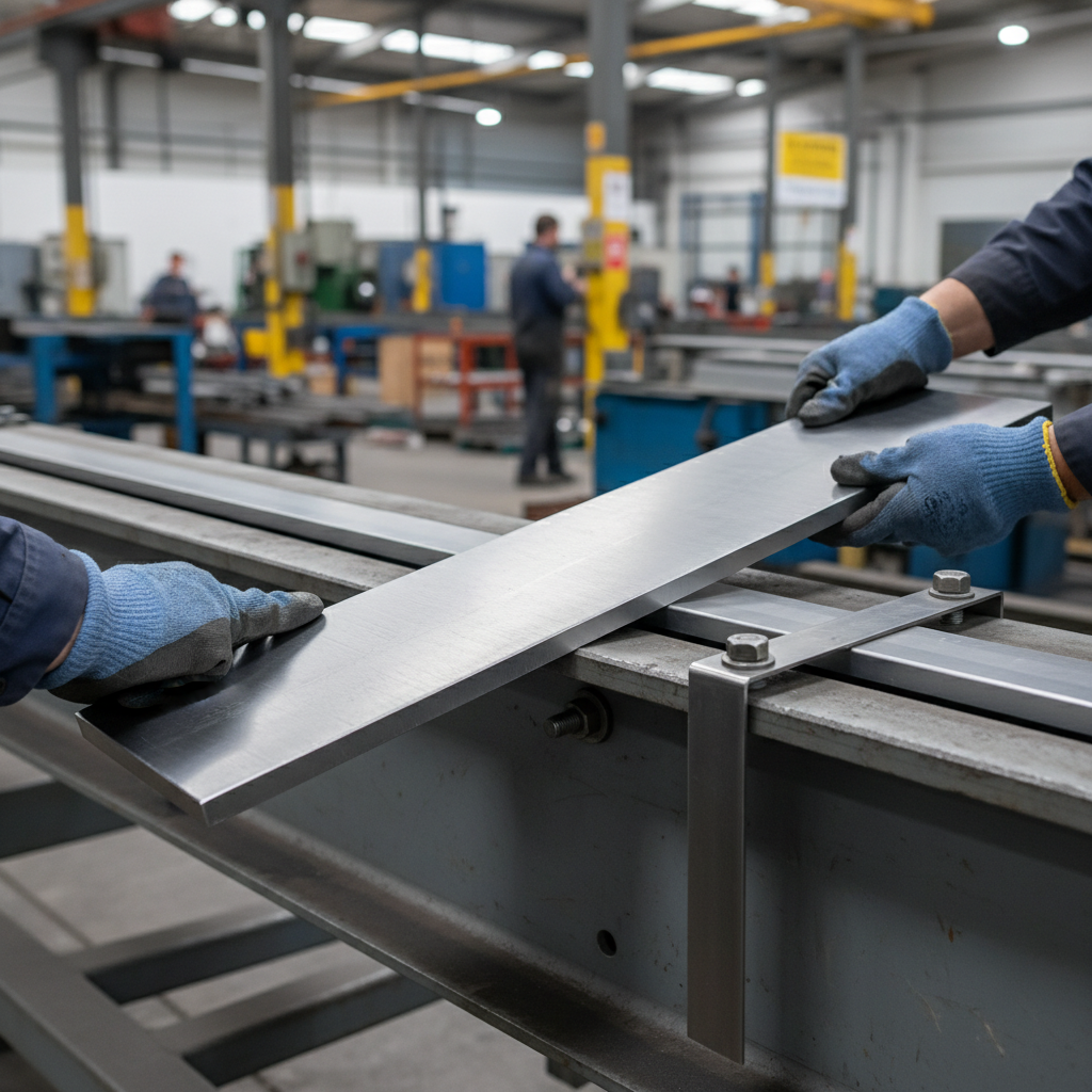 Premium 200mm x 8mm 316L Stainless Steel Flat Bar, Marine Grade with Excellent Corrosion Resistance and Weldability