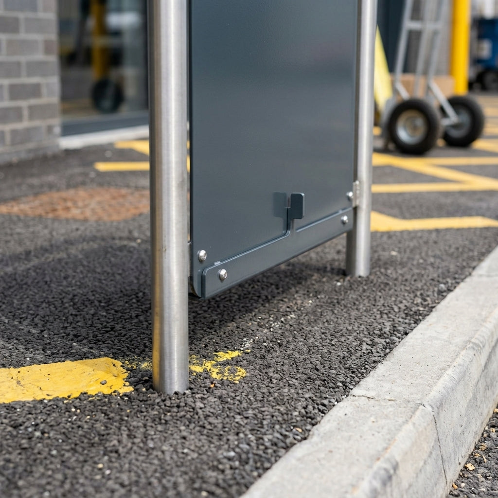 1100 × 800mm Door Guard Safety Barrier with Infill (view 2)
