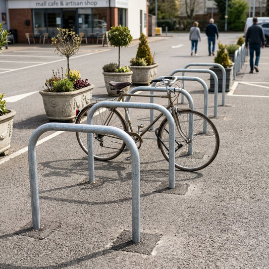 60mm Hooped Perimeter Barrier – Galvanised Concrete-In