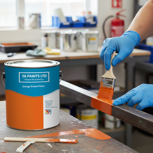 Premium Gloss Enamel Paint - Durable, Waterproof & UV Resistant for Indoor and Outdoor Use