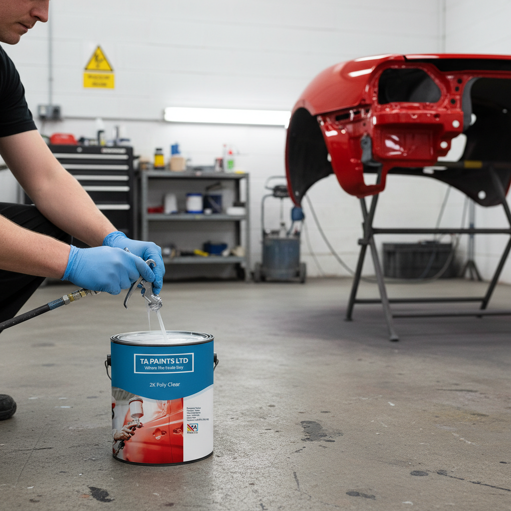 High-Performance 2K Polyurethane Clear Paint - Tough, Durable, and Fast-Drying Coating for Vehicles and Equipment