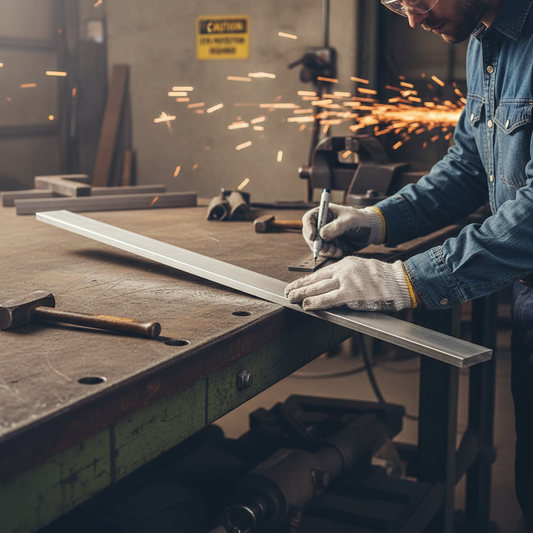 Premium 20mm x 3mm Aluminium Flat Bar - Grade 6060 T6 with High Corrosion Resistance for Structural Applications