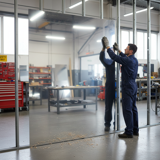 Premium 304 Mirror Polished Stainless Steel Sheet 3000mm x 1500mm x 0.9mm for Architectural and Commercial Applications