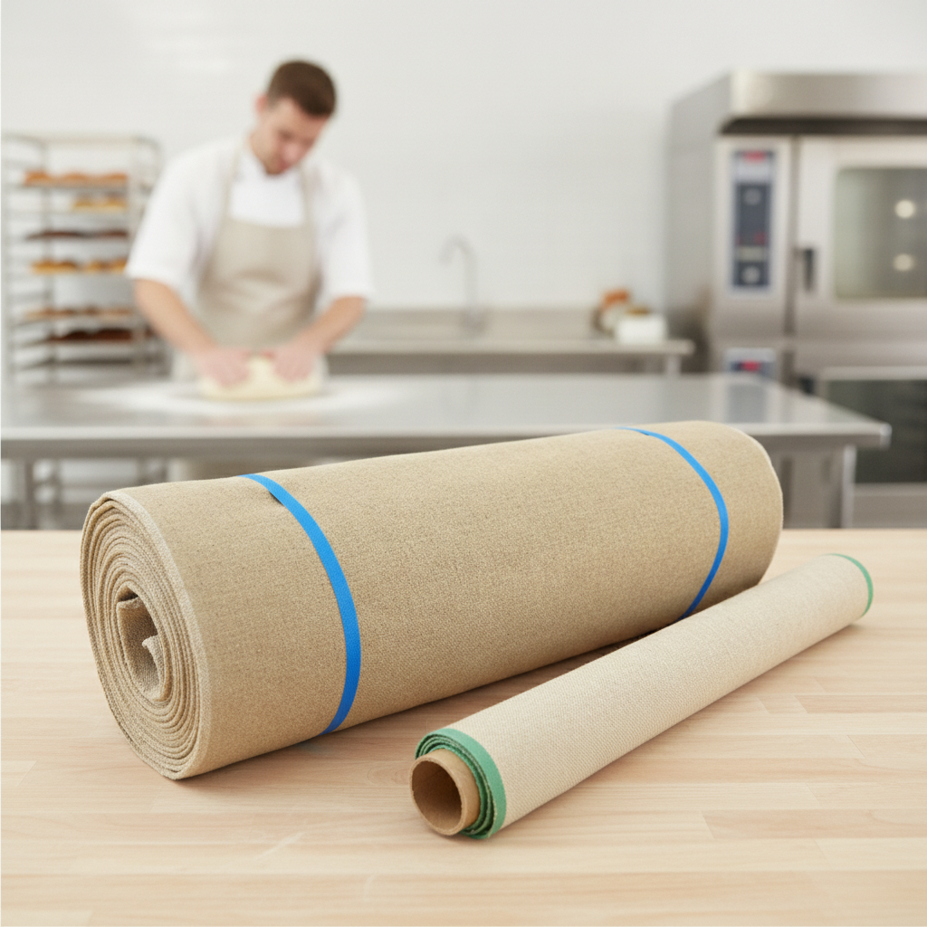 Linen Heavy Duty Rolling Cloth 1700x600mm for Professional Baking
