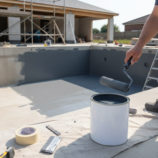 Professional Two Pack Epoxy Primer for Swimming Pools and Ponds - Durable Finish for Fiberglass and Metal Protection