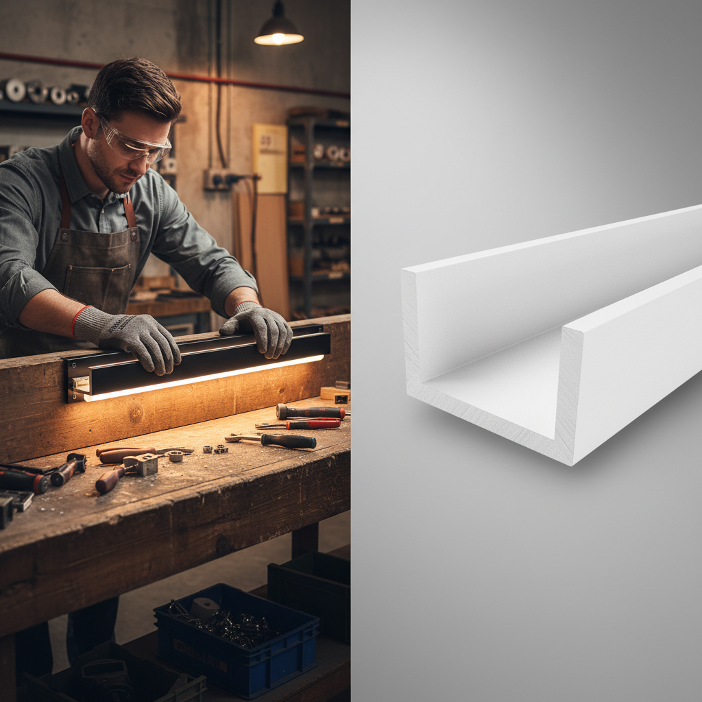 Premium 20mm x 10mm x 2mm Powder Coated Aluminium Channel - High Corrosion Resistance for Versatile Applications