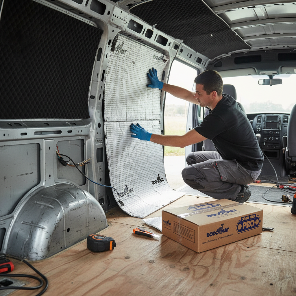 Premium Campervan Sound Deadening and Insulation Kit with High-Performance Materials for Enhanced Comfort and Noise Reduction
