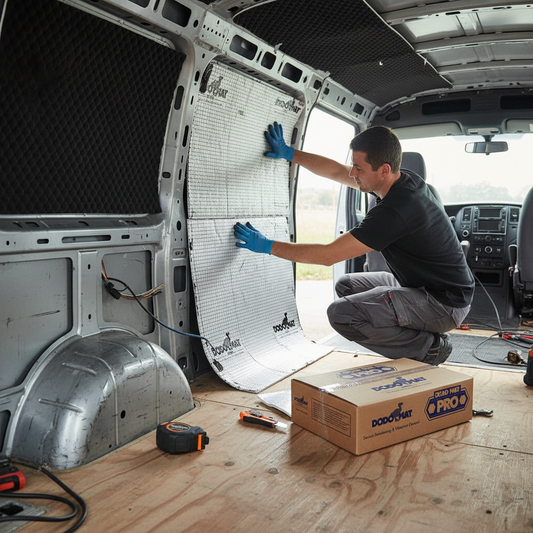 Premium Campervan Sound Deadening and Insulation Kit with High-Performance Materials for Enhanced Comfort and Noise Reduction