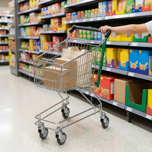 25L Children's Supermarket Shopping Trolley