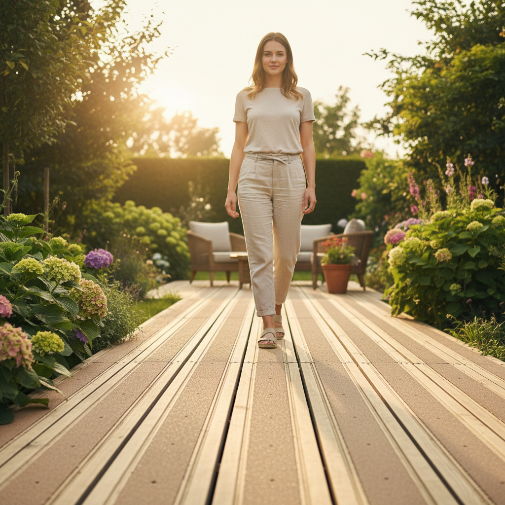 Premium Heavy Duty Anti-Slip Decking Strips 50mm - GRP Non-Slip Solution for Safety in Garden and Outdoor Areas