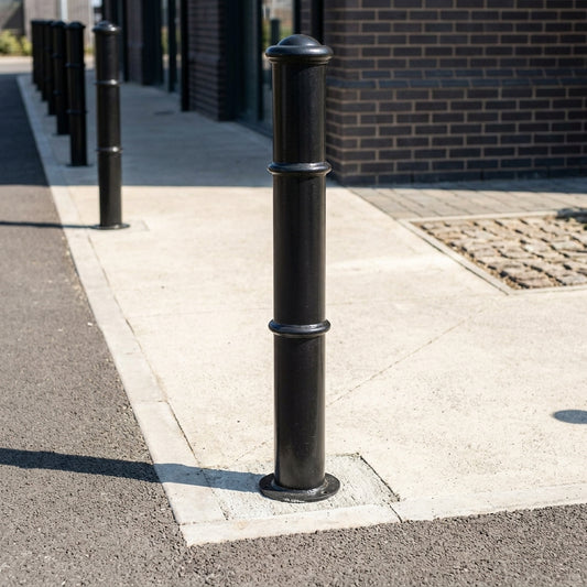 Ornamental Mild Steel Bollard – Galvanised with Optional Coating